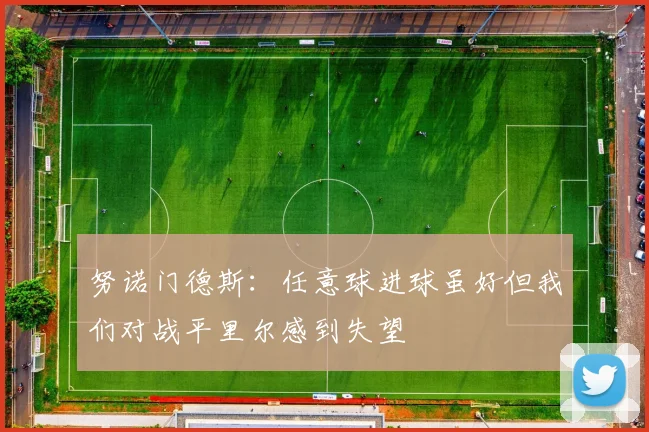 努诺门德斯：任意球进球虽好但我们对战平里尔感到失望